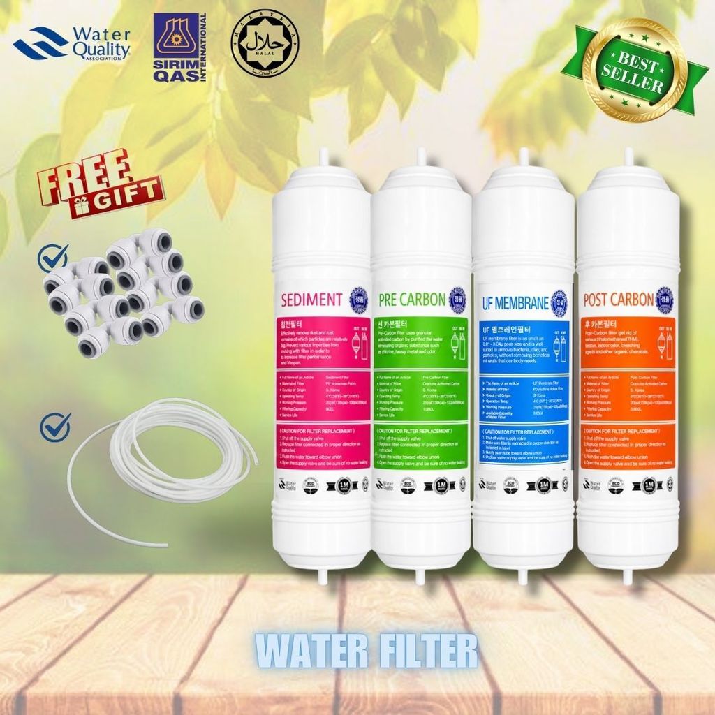 UF Ultra Filtration Halal 11” Inch Set I-Type Cuckoo Compatible Replacement Water Filter Cartridge