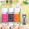 Coway Repalcment Petit , Neo, Ferry 6" Halal Korea Water Filter (SET ALKALINE)