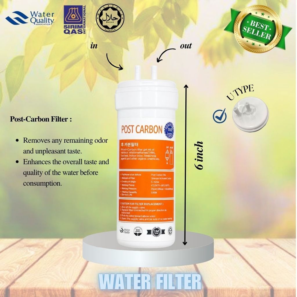 3Pcs Korean UF Water for Coway Neo / Neo Plus / Ombak / Fujison / Petit Water Dispenser ( OEM UF SET)