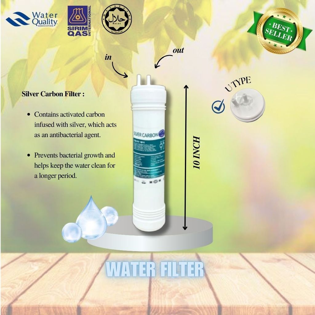 OEM Cuckoo / Coway /Etc HALAL  Korea Water Filter Cartridge 6" / 8" / 10" - U Type