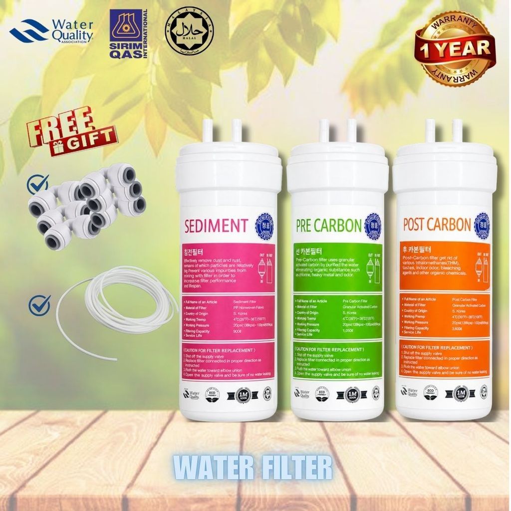 OEM Coway Water Filter Replacement Cartridge For Petit Neo Ombak Inception