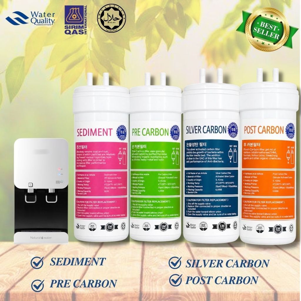 Cuckoo Fusion top Compatible 4Stage Water Filter (Halal)