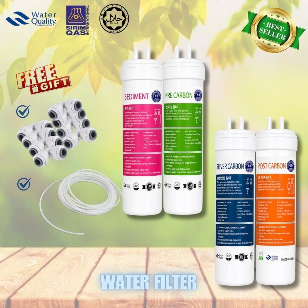 OEM Cuckoo / Coway /Etc HALAL  Korea Water Filter Cartridge 6" / 8" / 10" - U Type