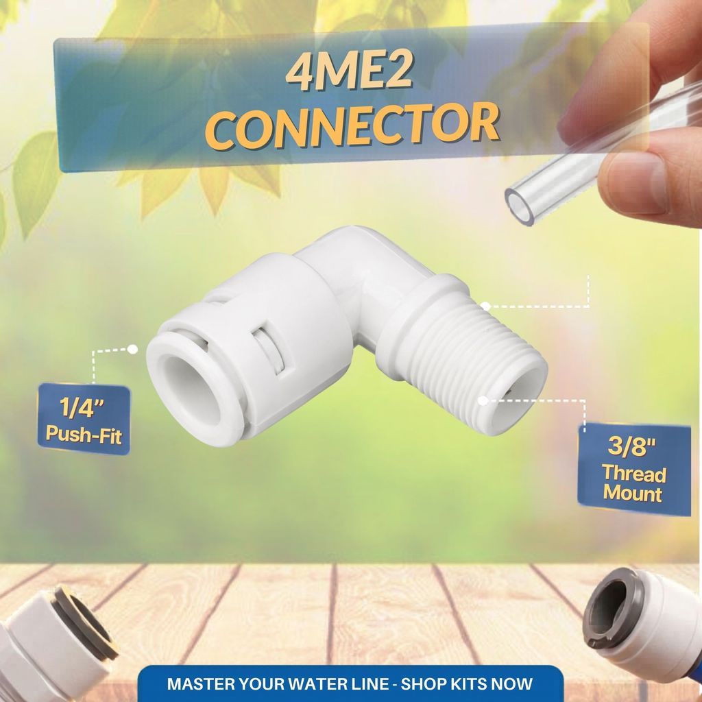 Leak-Resistant Water Filter Connector – Quick Connect Adapter for Household Use