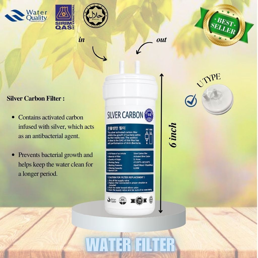 Cuckoo Fusion top Compatible 4Stage Water Filter (Halal)