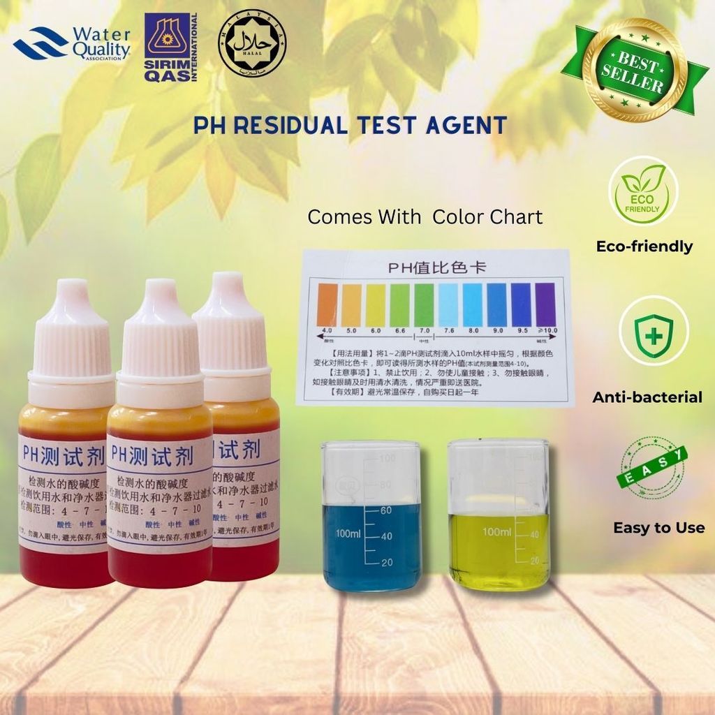 Water Quality Test Reagent PH Tester