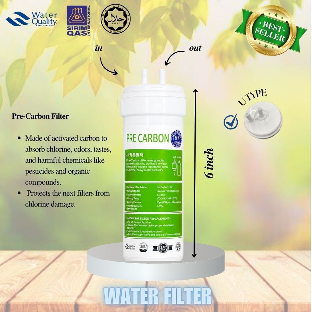 OEM Coway Water Filter Replacement Cartridge For Petit Neo Ombak Inception